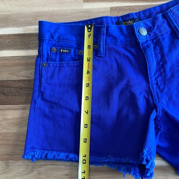 POLO Ralph Lauren Girls size 16 Denim Shorts - Picture 6 of 7